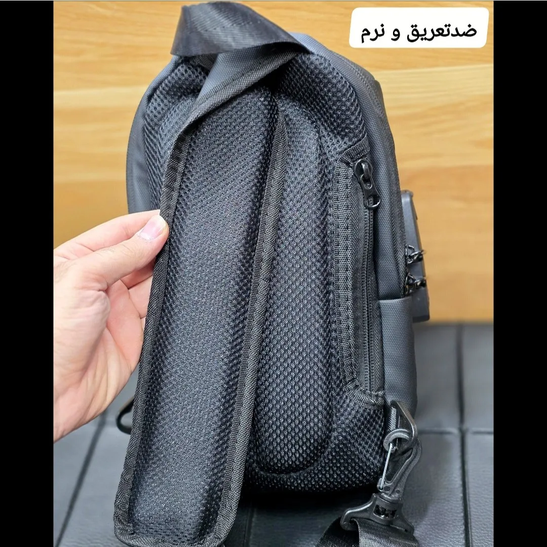 بادی بگ جادار قفل دار بنج BANGE ضد آب پارچه اسکین مردانه و زنانه