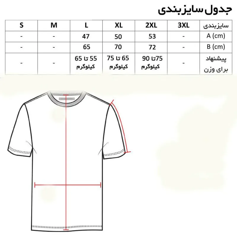 تی شرت آستین کوتاه یقه گرد مردانه کلاسیک ساده پلی استر معمولی