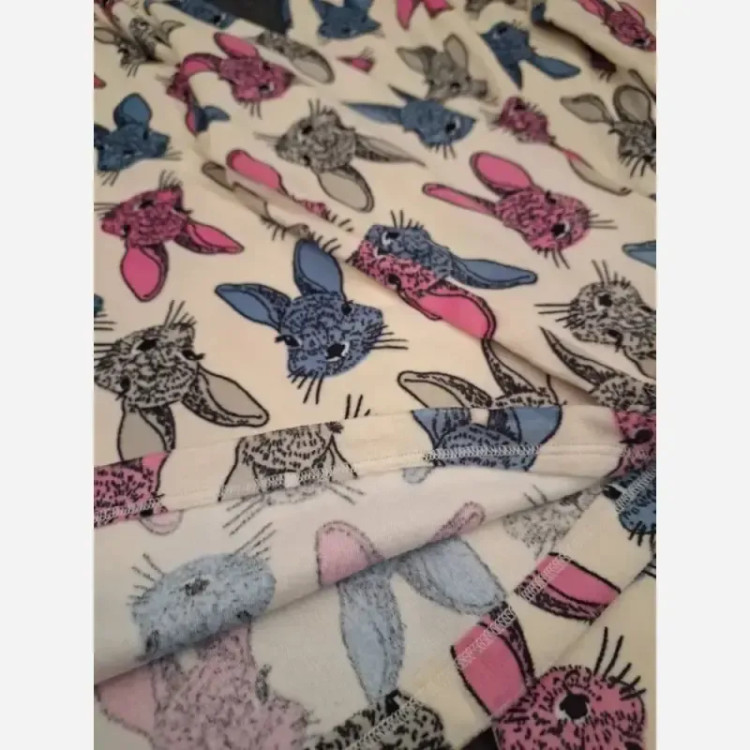 ست مخمل وارداتی طرح خرگوش